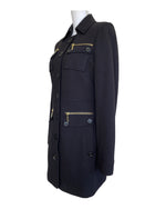 Load image into Gallery viewer, I.N.C International Concepts Black Coat, M
