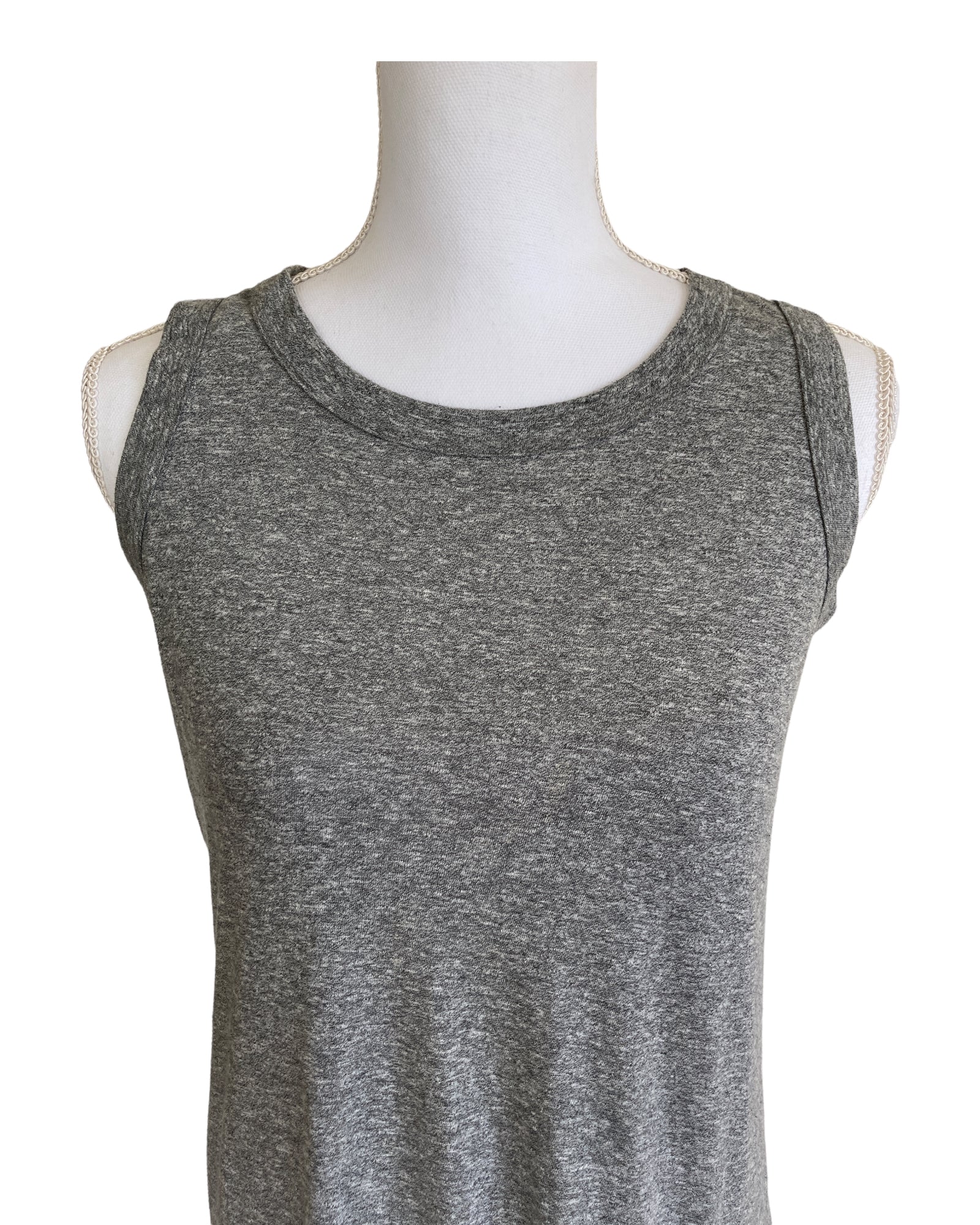 Current Elliot The Perfect Muscle Tee Heather Grey Dress, S