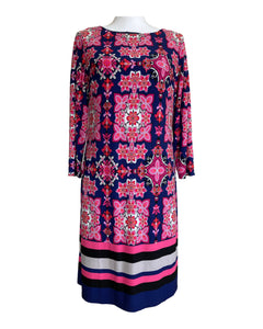 Vince Camuto Pink Print Dress, 10