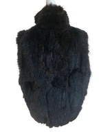 Load image into Gallery viewer, Andrew Marc Fur Bomber Vest, M

