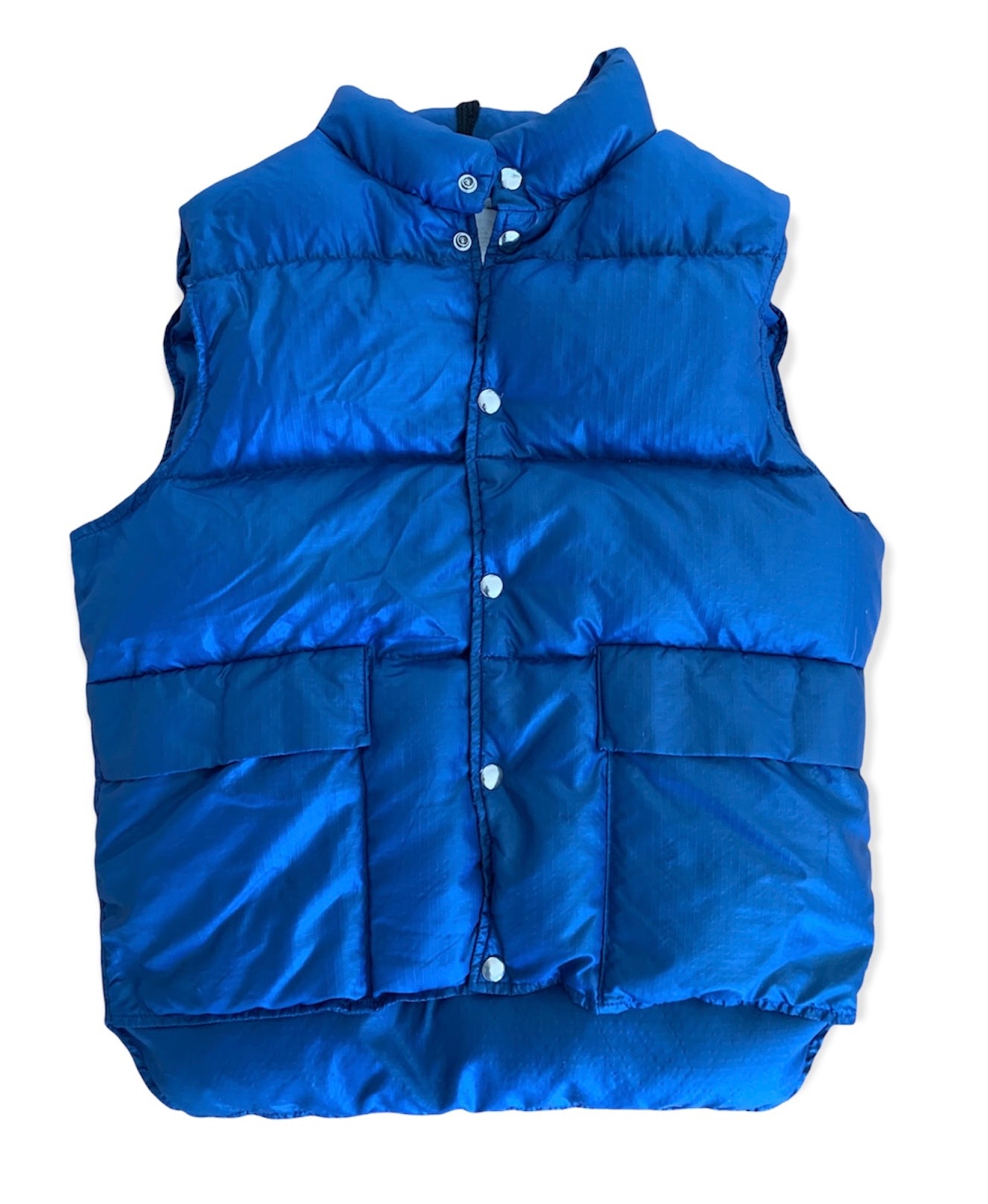 L.L. Bean Blue Vintage Down Vest, M – Second Serve
