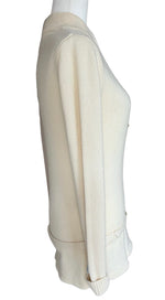 Load image into Gallery viewer, Elizabeth McKay Ivory Cashmere Tunic Sweater with Tags, Small
