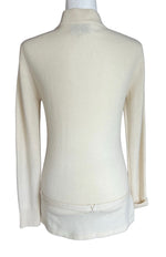 Load image into Gallery viewer, Elizabeth McKay Ivory Cashmere Tunic Sweater with Tags, Small
