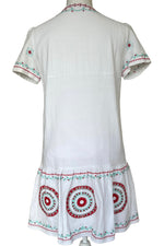 Load image into Gallery viewer, Tyler Böe &quot;Poppy Taylor&quot; Embroidered Cotton Dress, XS
