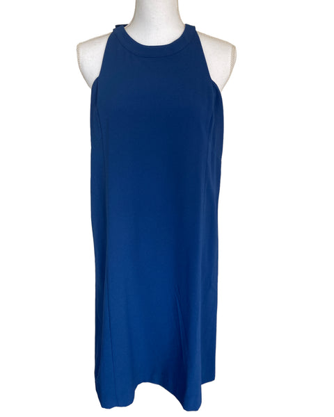 Ann Taylor Blue Halter Cocktail Dress, 6 Second Serve Resale Ann Taylor Blue Halter Cocktail Dress, 6 Second Serve Resale