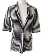 Load image into Gallery viewer, Elizabeth and James Striped Blazer, 8
