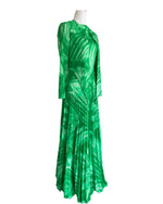 Load image into Gallery viewer, Nancy Greer Vintage Green Floor Length Jacket and Dress, S

