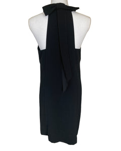 black ann taylor dress Ann Taylor Black Halter Cocktail Dress, 6 – Second Serve Resale