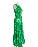 Load image into Gallery viewer, Nancy Greer Vintage Green Floor Length Jacket and Dress, S
